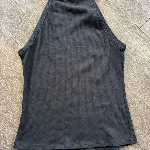 H&M Black Ribbed Tank Top - Picture 3 of 3